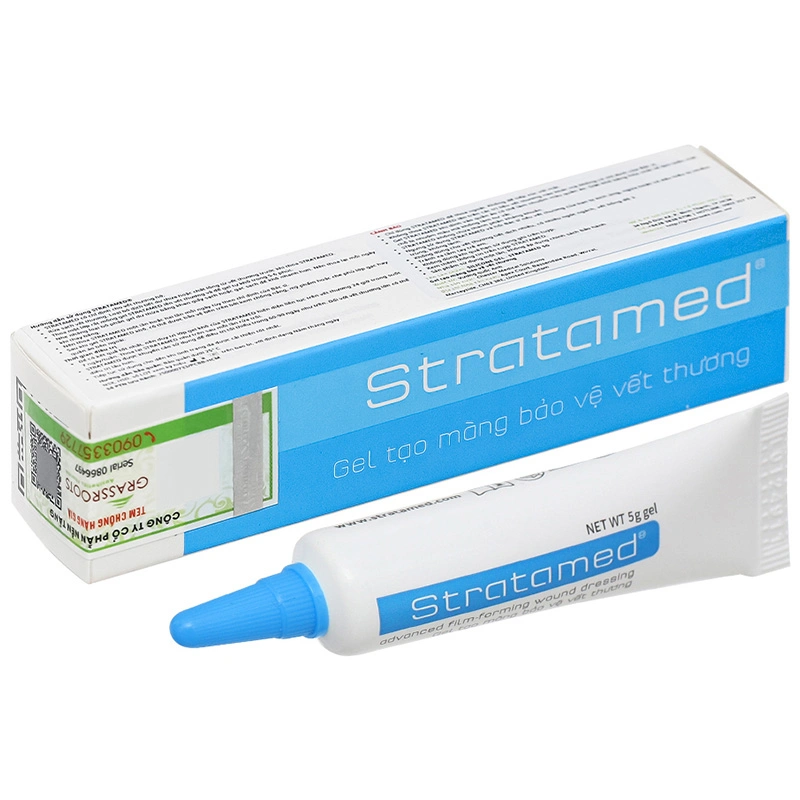 Gel Stratamed hỗ trợ giảm vết thương hở tuýp 5g - 1